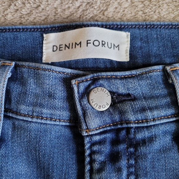 Denim Forum The Lola High Rise Skinny Crop size 30 - Picture 10 of 13